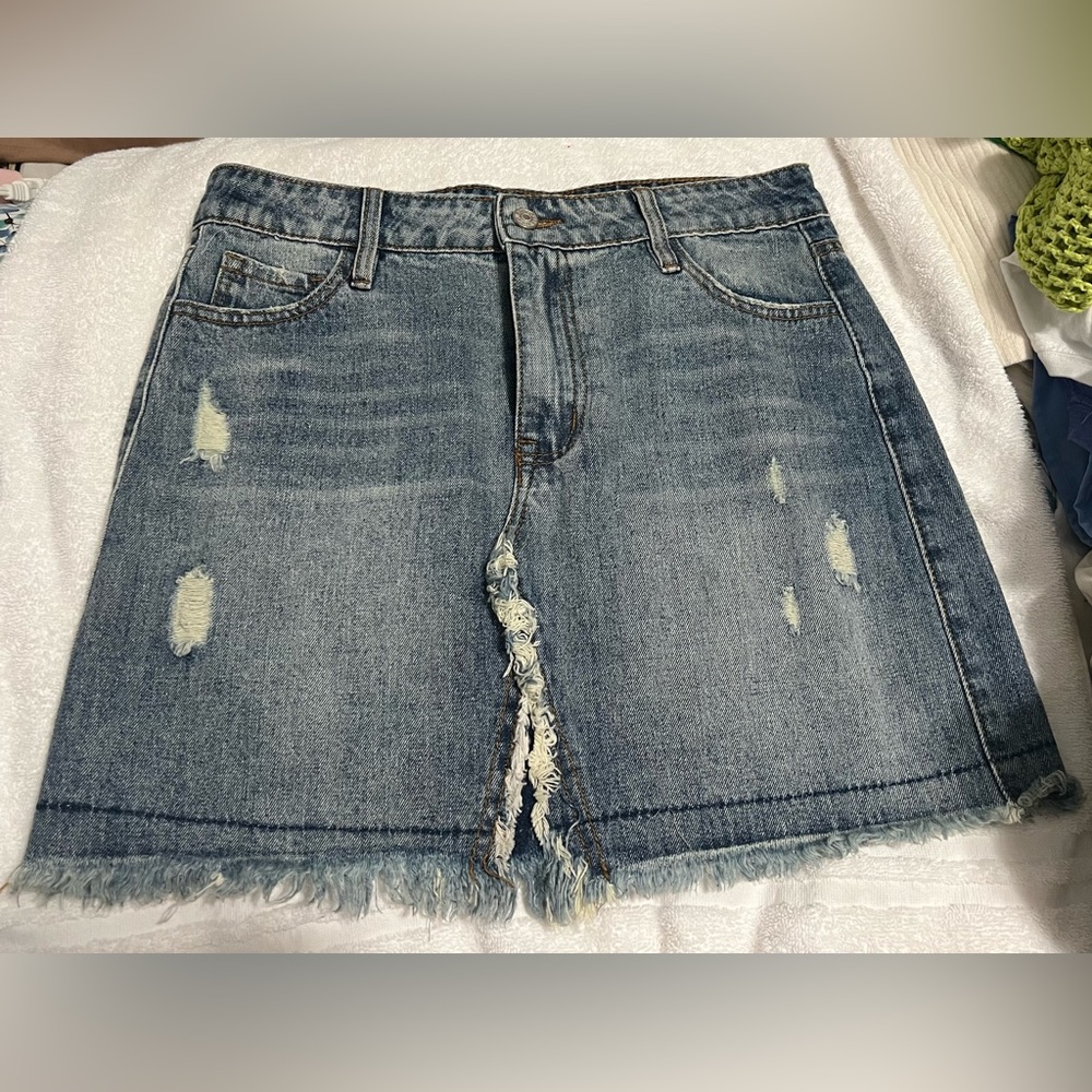 Denim skirt